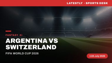 Argentina vs Switzerland Dream11 Prediction: Fantasy Football Tips, Playing XI, Captain Picks for FIFA World Cup 2026 Quarter Finals Match